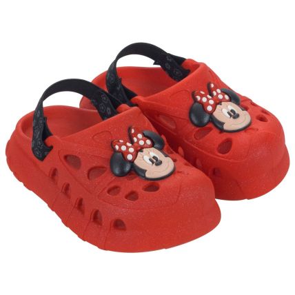 Babuche Baby Disney Sweet Hug - 23242 - Vermelho/preto - Atacado
