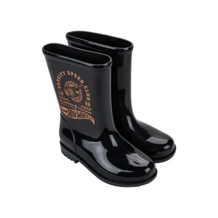 Galocha Infantil Mattel Fall Rain - 23246 - Preto/laranja - Atacado