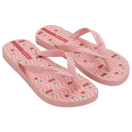 Chinelo Feminino Ipanema Happy - 25279 - Rosa/vermelho/verde - Atacado