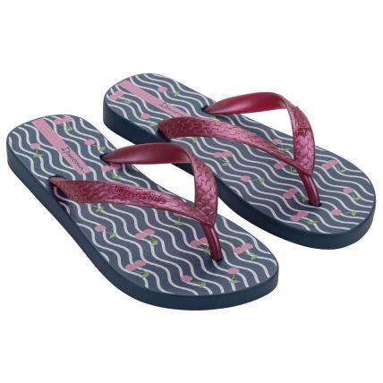 Chinelo Feminino Ipanema Happy - 25279 - Azul/rosa/verde - Atacado