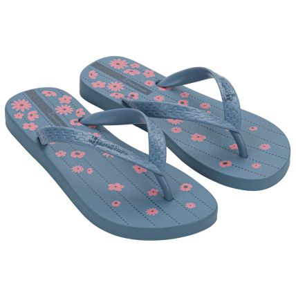 Chinelo Feminino Ipanema Happy - 25279 - Azul/rosa/azul - Atacado