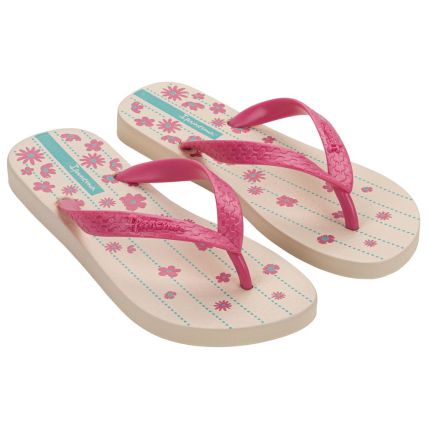 Chinelo Feminino Ipanema Happy - 25279 - Azul/rosa/verde - Atacado