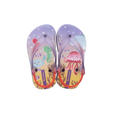 Chinelo Baby Ipanema - 25431++ - Violeta/amarelo - Atacado