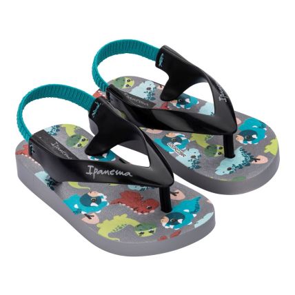Chinelo Baby Ipanema - 25431 - Cinza/preto - Atacado