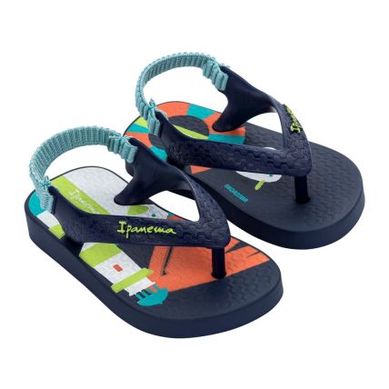 Chinelo Baby Ipanema - 25431 - Azul/azul - Atacado