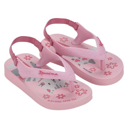 Chinelo Baby Ipanema - 25431 - Rosa/rosa Claro - Atacado