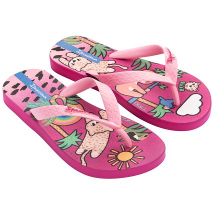 Chinelo Infantil Ipanema Temas - 25479 - Rosa/rosa - Atacado