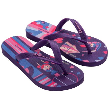 Chinelo Infantil Ipanema Temas - 25479 - Roxo/Roxo - Atacado