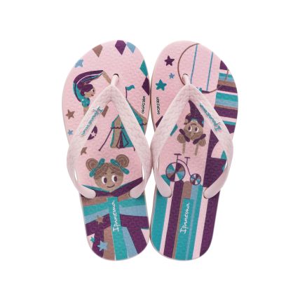 Chinelo Infantil Ipanema Temas - 25479 - Rosa/Rosa Claro - Atacado