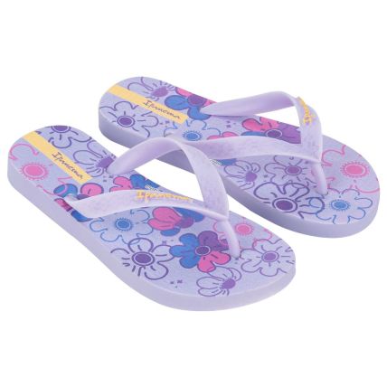 Chinelo Infantil Ipanema Temas - 25479 - Violeta/lilas/amarelo - Atacado