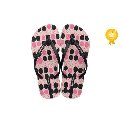 Chinelo Feminino Ipanema Temas V - 25868 - Rosa/preto - Atacado