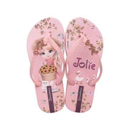 Chinelo Infantil Ipanema Jolie Ii - 25951 - Rosa/rosa - Atacado