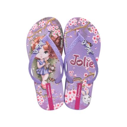 Chinelo Infantil Ipanema Jolie Ii - 25951 - Lilas/lilas/rosa - Atacado
