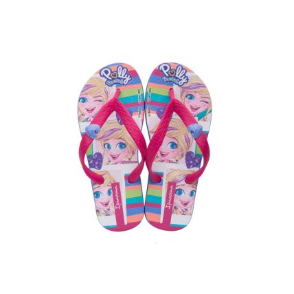 Chinelo Infantil Ipanema Polly E Max Steel - 26048 - Azul/rosa/amarelo - Atacado