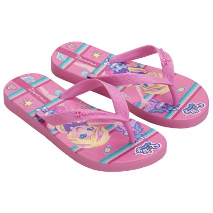Chinelo Infantil Ipanema Polly E Max Steel - 26048 - Rosa/rosa - Atacado