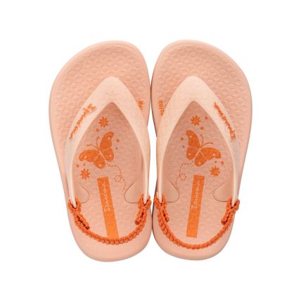 Chinelo Baby Ipanema Anatomica Soft - 26121 - Bege/bege/laranja - Atacado