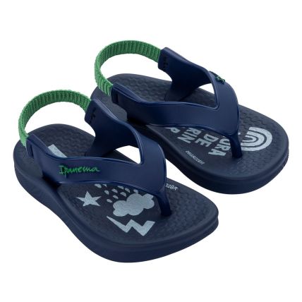 Chinelo Baby Ipanema Anatomica Soft - 26121 - Azul/Verde/Azul - Atacado