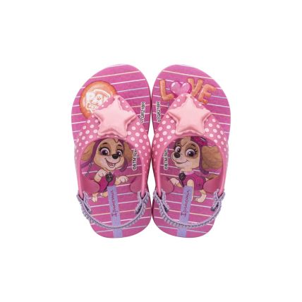 Chinelo Baby Ipanema Patrulha Canina - 26124-- - Rosa/lilas - Atacado