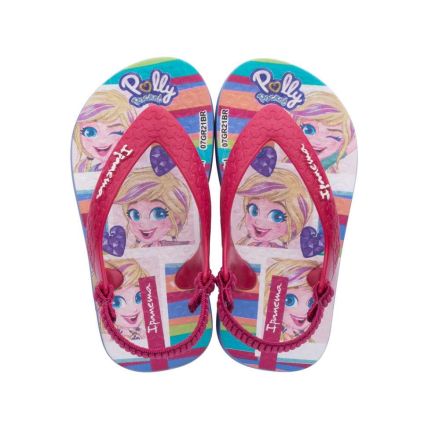 Chinelo Baby Ipanema Polly E Max Steel - 26349 - Azul/rosa - Atacado