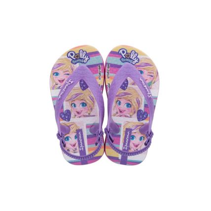 Chinelo Baby Ipanema Polly E Max Steel - 26349+ - Rosa/lilas (20687) - Atacado