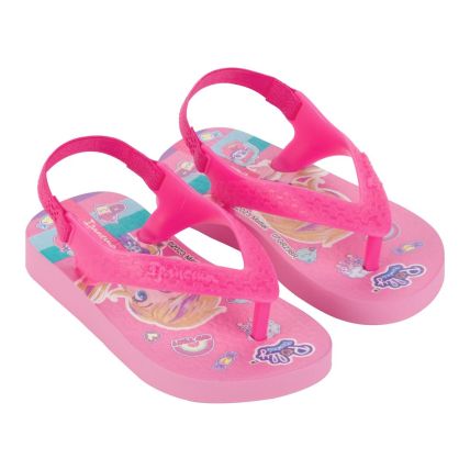 Chinelo Infantil Ipanema Polly E Max Steel Baby - 26349 - Rosa/rosa - Atacado