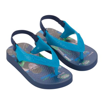 Chinelo Baby Ipanema Polly E Max Steel - 26349 - Azul/azul (Au132) - Atacado