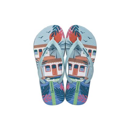 Chinelo Feminino Ipanema Feelings - 26422 - Verde/azul/vermelho - Atacado