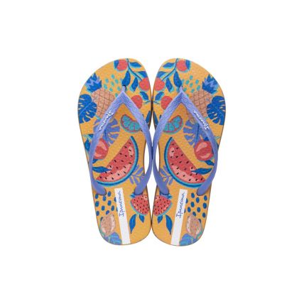Chinelo Feminino Ipanema Feelings - 26422 - Amarelo/azul/vermelho - Atacado