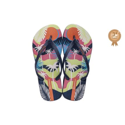 Chinelo Feminino Ipanema Feelings - 26422 - Azul/verde/rosa - Atacado