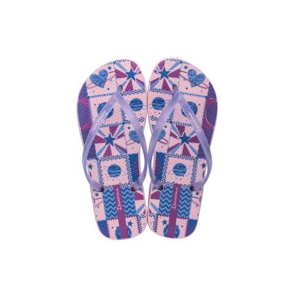 Chinelo Feminino Ipanema Feelings - 26422 - Rosa/azul - Atacado