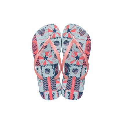 Chinelo Feminino Ipanema Feelings - 26422 - Verde/rosa - Atacado