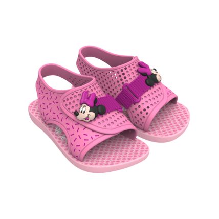 Sandália Baby Ipanema Momentos Disneyy - 26444 - Rosa/rosa - Atacado