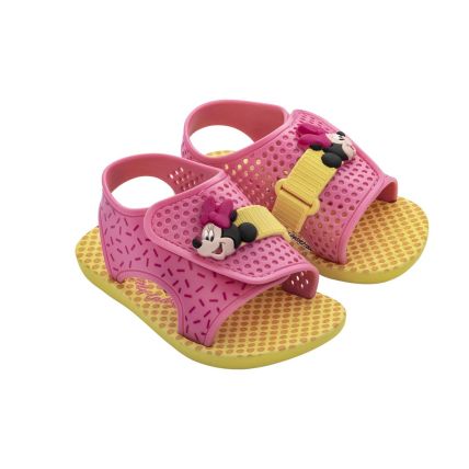 Sandália Baby Ipanema Momentos Disneyy - 26444 - Amarelo/rosa - Atacado