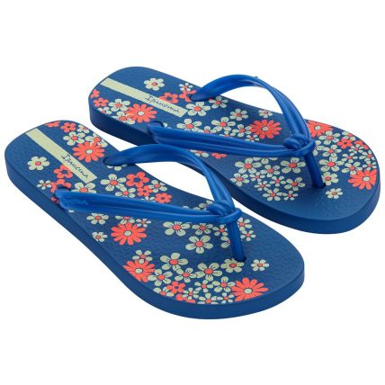 Chinelo Feminino Ipanema Elo Print - 26468 - Azul/rosa/verde - Atacado
