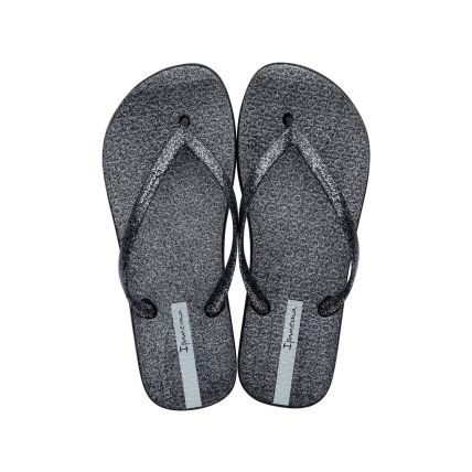Chinelo Feminino Ipanema Glitter - 26481 - Preto/preto Glitter - Atacado