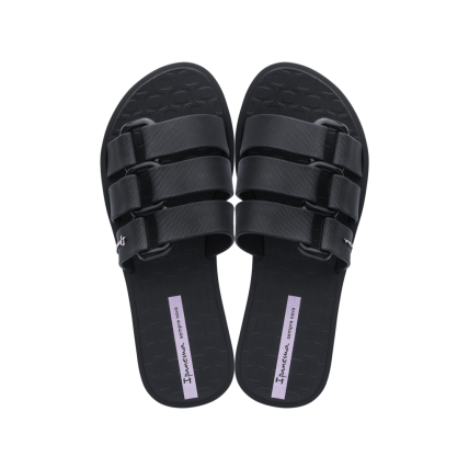 Chinelo Slide Feminino Ipanema Bold - 26519.. - Preto/preto - Atacado