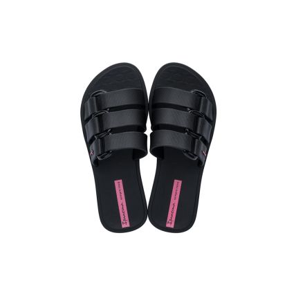 Chinelo Slide Infantil Ipanema Bold - 26520.. - Preto/preto - Atacado