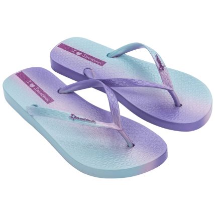 Chinelo Feminino Ipanema California Vibes - 26550 - Lilas/azul - Atacado