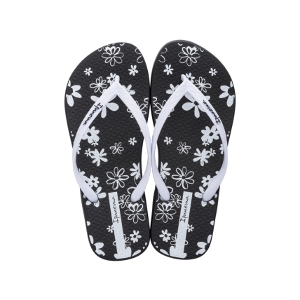Chinelo Feminino Ipanema Oasis - 26571 - Preto/branco - Atacado