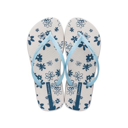 Chinelo Feminino Ipanema Oasis - 26571 - Bege/azul Claro - Atacado
