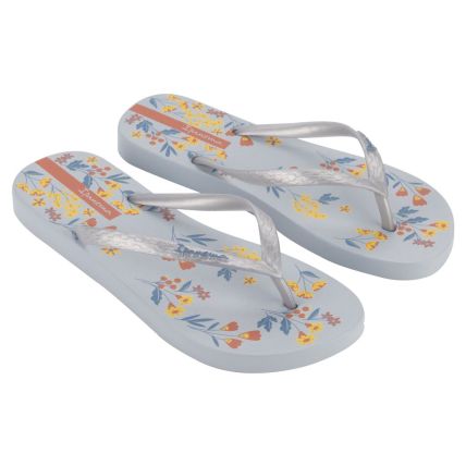 Chinelo Feminino Ipanema Oasis - 26571 - Azul/prata/rosa - Atacado