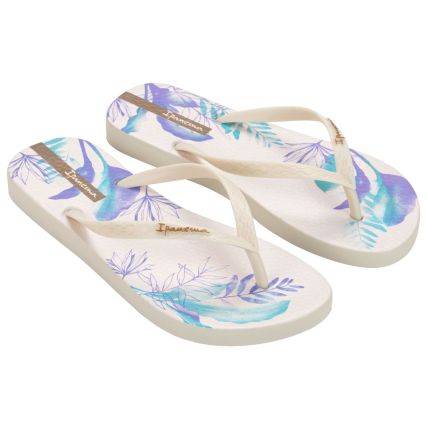 Chinelo Feminino Ipanema Oasis - 26571 - Azul/rosa/azul - Atacado