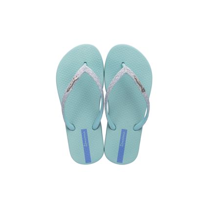 Chinelo Infantil Ipanema Brilha - 26850 - Verde/verde Glitter - Atacado