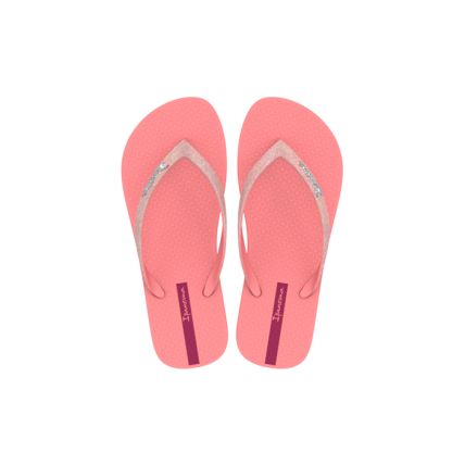 Chinelo Infantil Ipanema Brilha - 26850 - Rosa/rosa Glitter - Atacado