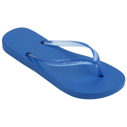 Chinelo Feminino Ipanema Classica Fine - 26603 - Azul/azul Transparente - Atacado
