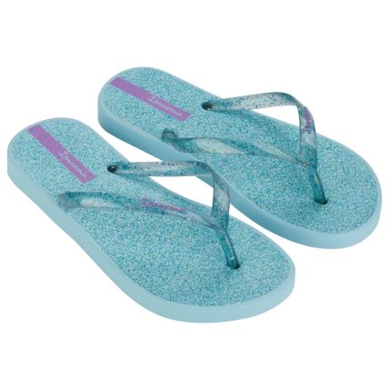 Chinelo Infantil Ipanema Glitter - 26622 - Azul/azul Glitter - Atacado