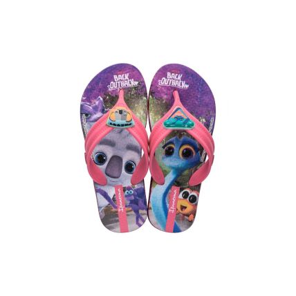 Chinelo Infantil Ipanema Netflix - 26624 - Lilas/rosa - Atacado
