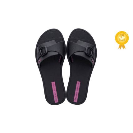 Chinelo Slide Infantil Ipanema Clip - 26655 - Preto/preto - Atacado