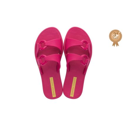 Chinelo Slide Infantil Ipanema Ella - 26659 - Rosa/rosa - Atacado