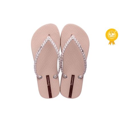 Chinelo Feminino Ipanema Exuberance - 26685 - Rosa/rosa Metalizado - Atacado